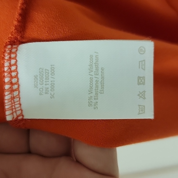 Boden orange jersey sundress euc! - Picture 7 of 10